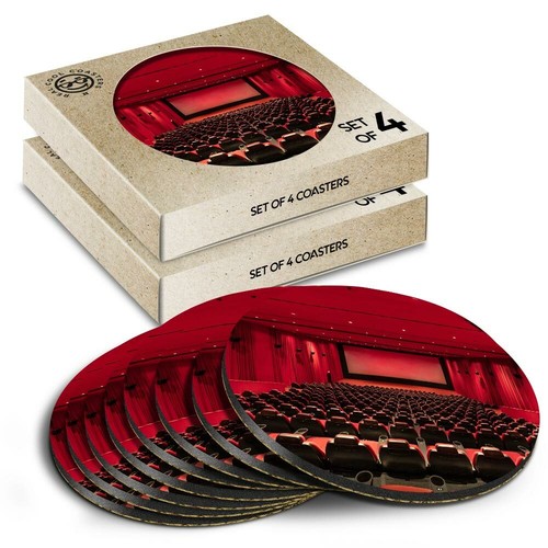 Boxed round coasters - round,