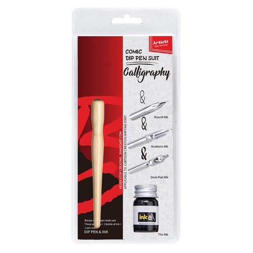Manga dip pen set comic - comic, pro