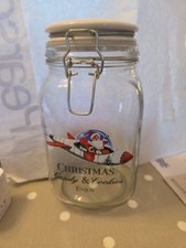 Christmas Storage Jar for