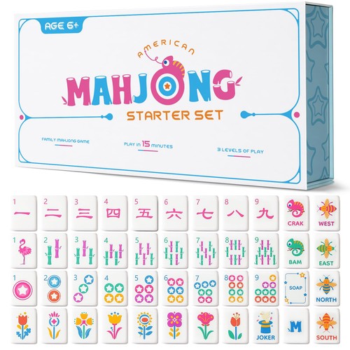 Mini mahjong set - set, kids