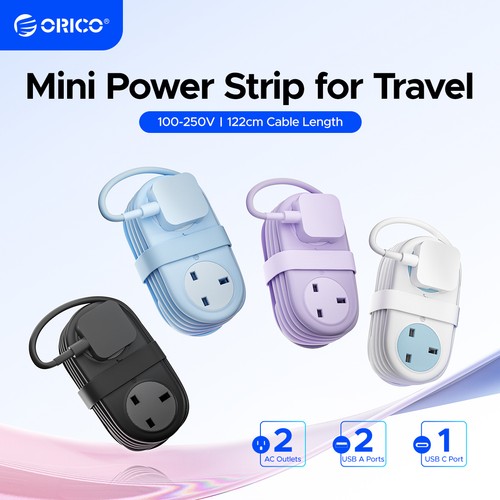 Orico travel power strip - power, 2