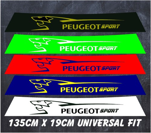 Peugeot sport sunstrip - sport,