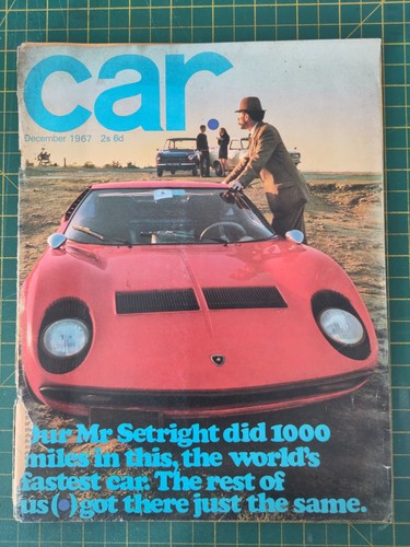 Car magazine december 1967 - car,