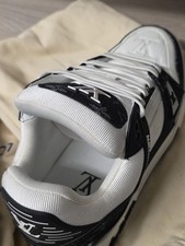 LV Monogram Black And White