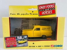 CORGI ONLY FOOLS AND HORSES DEL BOY'S RELIANT REGAL VAN - 1/36 SCALE MODEL