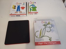 4 Sizzix Bundle FLOWER DOORS DRESS UP DOLL GRADUATION