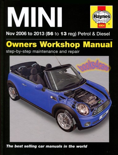 Mini cooper manual service - mini,