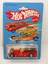 HotWheels HOT WHEELS 1695 OLD NUMBER 5 FIRE RESCUE 1983 (397) MOC
