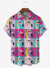Mens Button Down Shirts Funny