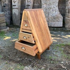 Recycled Teak Triangle Chest
