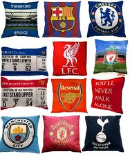 Football Cushion Manchester Arsenal Liverpool Chelsea Official Licensed