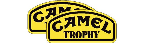 Camel trophy stickers pair - camel,