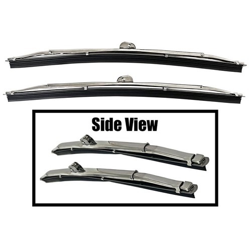 Front windshield wipers blades - front,