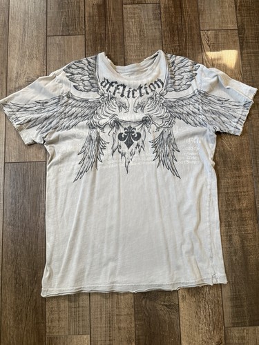 Affliction shirt birds of - t-shirt,