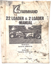 USED FARMHAND 22 LOADER & 2