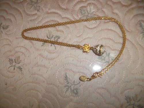 Joan river egg necklace - joan, with