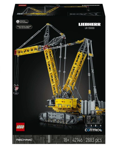 Lego technic liebherr crawler - liebherr,