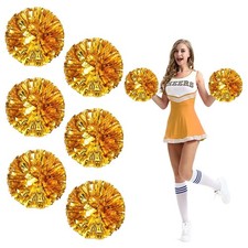 6Pcs Cheerleading Pom Poms