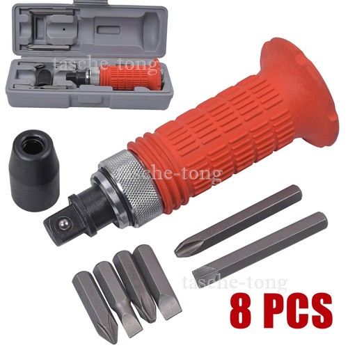 8pc impact screwdriver driver - impact,