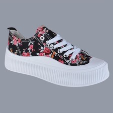 NEW WOMENS LADIES PLIMSOLLS