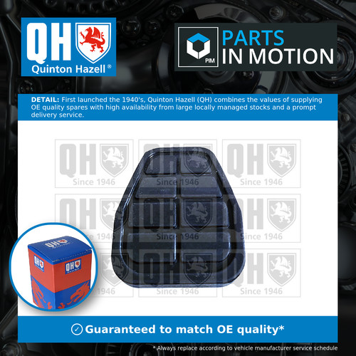 Clutch pedal pad fits - pad,