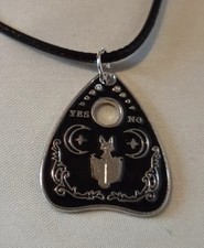 Ouija Planchette Pendant on Pu