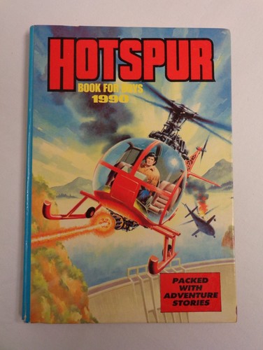 Hotspur book for boys 1990 - book,