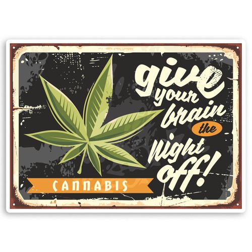 10cm funny weed vinyl - 10cm,