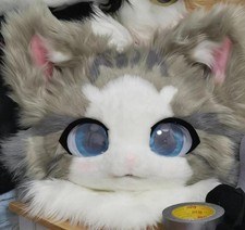 Fursuit Long haired Dog Fox