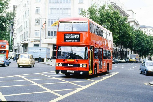 35mm bus slide london - slide:,