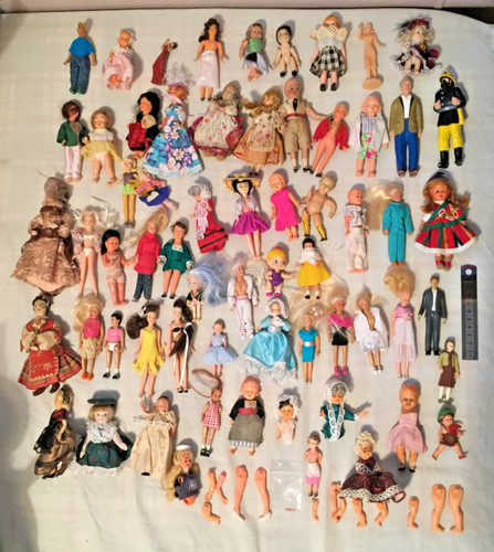 Vintage creepy doll - vintage,