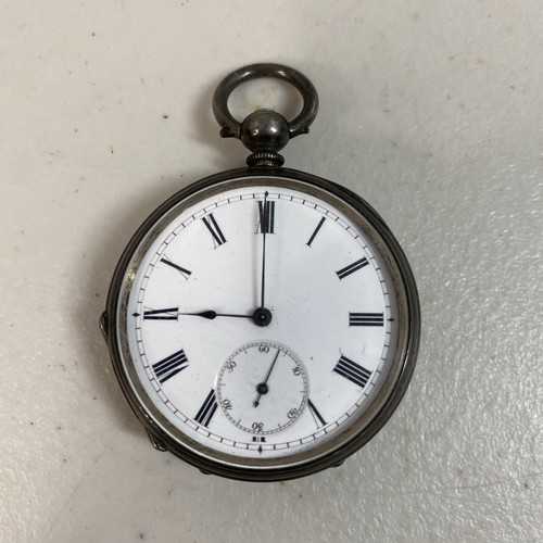 Fine silver cased swiss style - cased,