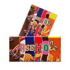 2 x Arsehole Funny Chocolate