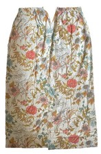 Moygashel Floral Poppy Curtains - 160cm Drop