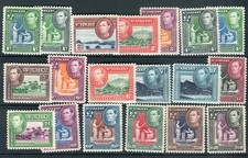 St Vincent KGVI 1949-52 set of