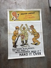 WE2 Propaganda Poster. Whatever’s In His Pockets, You May Want It, Intelligence