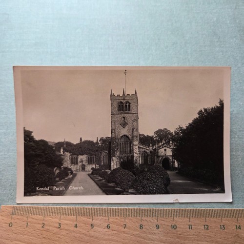 Vintage postcard kendal parish - vintage,