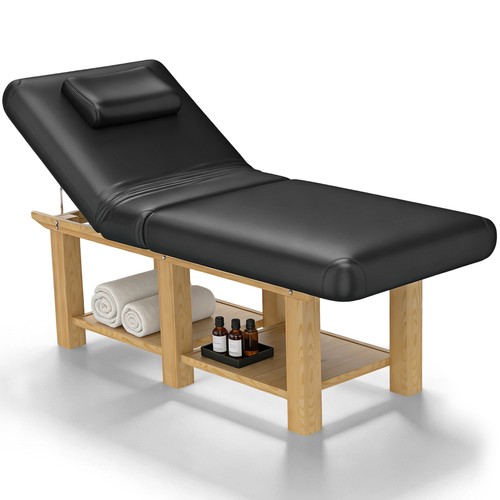 Black heavy duty - black, wood