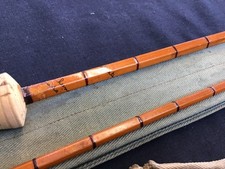 Vintage Hardy The Perfection 9ft split cane fly fishing rod