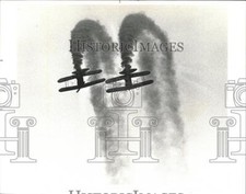 LARGE 1979 Press Photo Canadian Reds Precision Aerobatic Flying Team - SSA20321