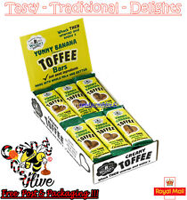 Walkers Nonsuch Toffee Yummy Banana Flavour Toffee Bars 50g - 24 pack
