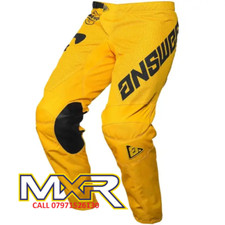 ANSWER ARKON BOLD KIDS PANT BUS / BLACK ( YELLOW / BLACK ) 22" 26" 28"