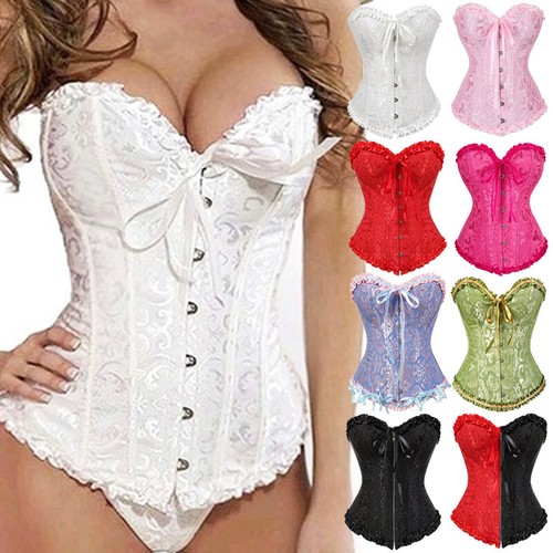 Women sexy overbust boned - overbust,