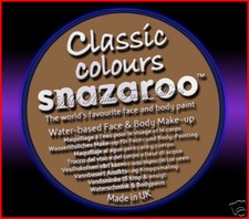 Snazaroo 18ml Beige Brown Face