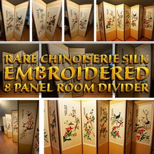 Rare Asian Embroidered Silk