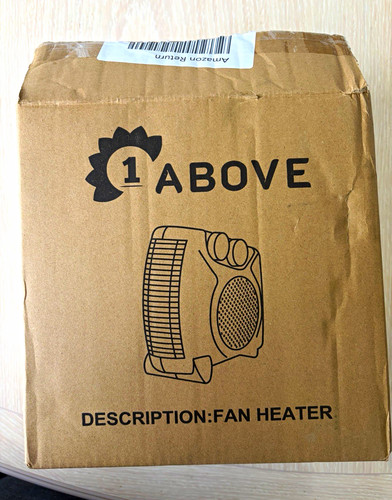 Above fan heater portable - above,