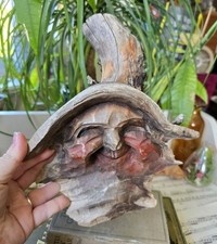 Folk Art Carved Wood Tree