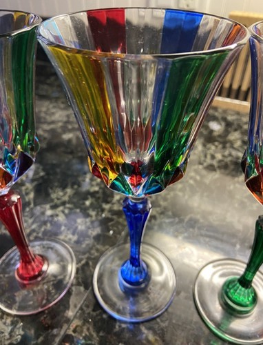 Murano glass multicolor - multicolor, wine