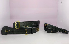 Sam Browne Belt BLACK Genuine