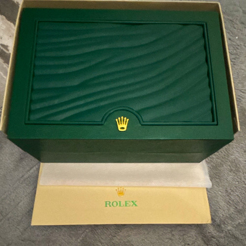 Rolex green presentation box - rolex,